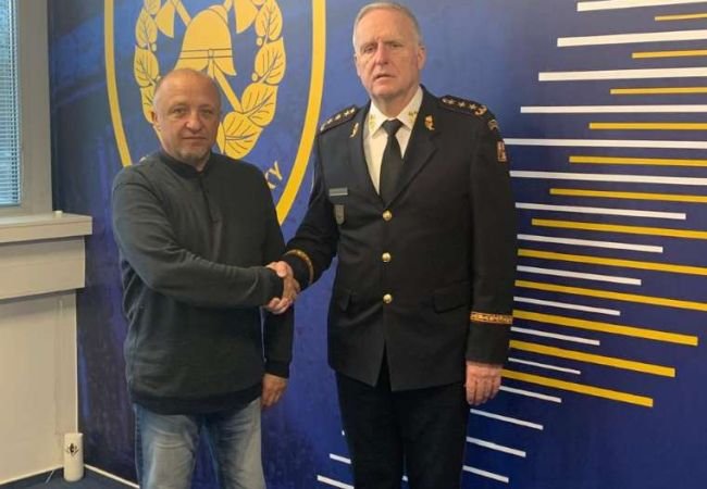 MEETING IN PRAGUE WITH THE DIRECTOR GENERAL OF THE FIRE AND RESCUE SERVICE OF THE CZECH REPUBLIC